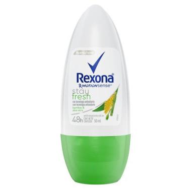 Imagem de Desodorante Roll-On Regular Bamboo 48h Rexona 50ml