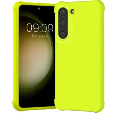 Imagem de Capa à prova de choque verde neon KIOMY para Samsung Galaxy S23 5G