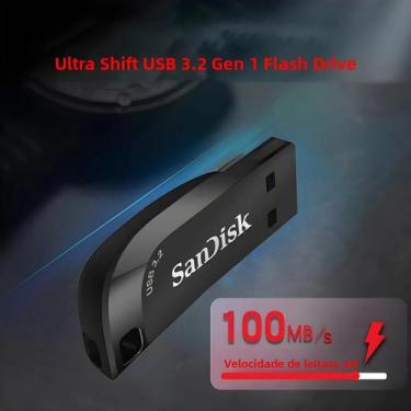 Imagem de Pen Drive SanDisk USB De Alta Velocidade 32GB 64GB 128GB 256GB USB 3.2