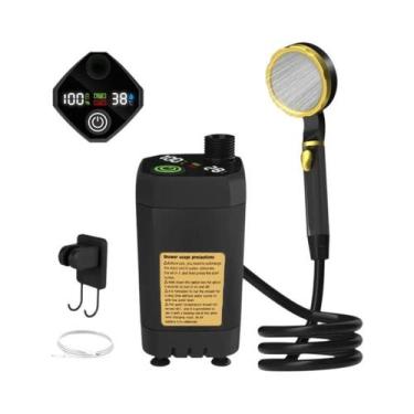 Imagem de Kit De Chuveiro Para Camping Ao Ar Livre Com Display Digital E Bomba D