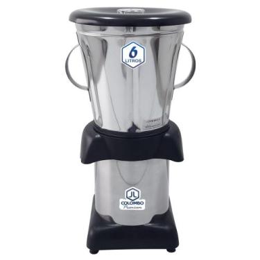 Imagem de Liquidificador Baixa Rotação 6 Litros Industrial Inox Leve, 110V