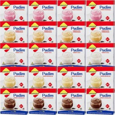 Imagem de Kit com 20 Unidades de Pudim Lowçucar Zero Açúcares Sabores Variados 2