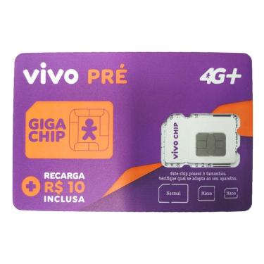 Imagem de Vivo Chip 4G Pré Pago - Vivo