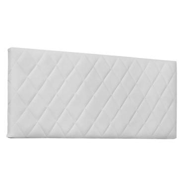 Imagem de Cabeceira Painel Casal 1,40m Esmeralda Corano Branco