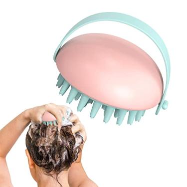 Imagem de shampoo cabelo | limpeza banho multifuncional - Pente caspa cerdas macias massagem calmante para homens e mulheres lavando o cabelo, limpa profundamente, remove Visn