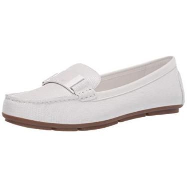 Imagem de Calvin Klein Mocassim feminino Lisette, Branco, 6