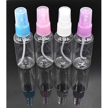Imagem de Art&Beauty 30 ml, portátil, recarregável, plástico, névoa fina, perfume, maquiagem, transparente, vazio, pulverizador, frasco cosmético, atomizadores, garrafas de spray PET (4 peças)