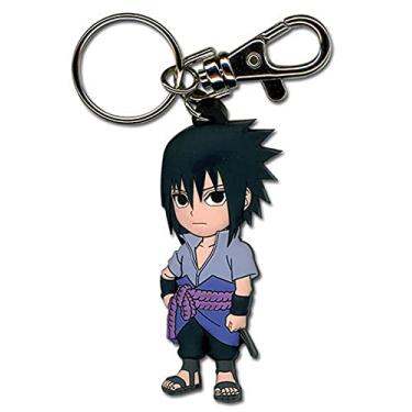 Imagem de Chaveiro Great East Entertainment 36696 Naruto Shippuden SD Sasuke PVC