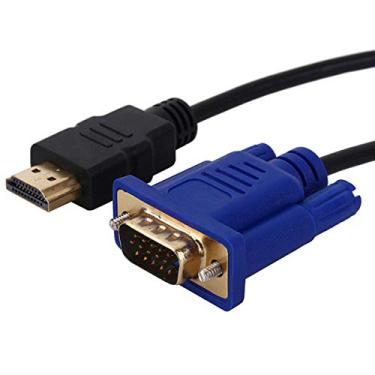 Imagem de FAMKIT 1.5M 1080P Cabo conversor HDMI para VGA HDMI macho para VGA macho