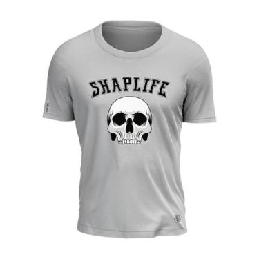 Imagem de Camiseta Skull Caveira Shap Life Old School Algodão