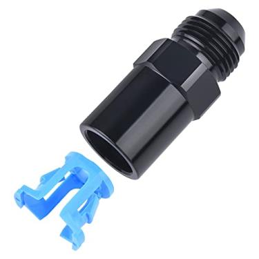 Imagem de EVIL ENERGY 8AN macho flare para 3/8" desconexão rápida fêmea push-on EFI adaptador de ajuste alumínio para linhas rígidas