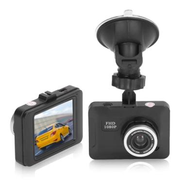 Imagem de Dash Cam, 1080P Full HD Smart Dash Camera Dash Cam Câmera Traseira Frontal com Detecção de Movimento, Gravação em Loop, Sensor G, Modo de Estacionamento, Câmera de Painel