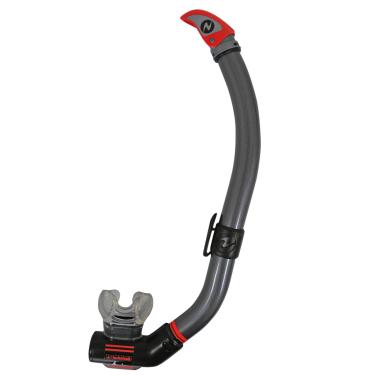 Imagem de SNORKEL AQUA LUNG MODELO AIR DRY, COM VÁLVULA, PRATA