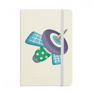 Imagem de Caderno Satélite de Monstro Alienígena Oficial de Tecido Rígido Diário Clássico