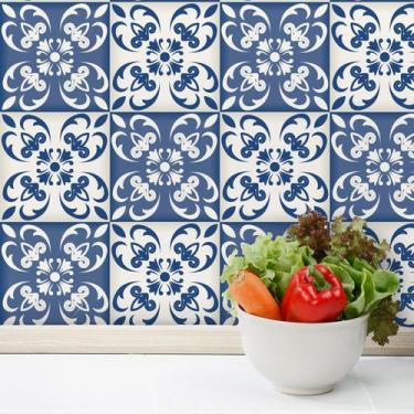 Imagem de Adesivo De Azulejo Para Cozinha Cidade Do Porto 15X15 36Un - Quartinho