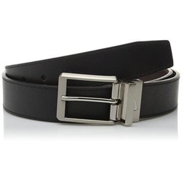 Imagem de Nike Cinto masculino reversível, Cinto reversível, Preto/Marrom, 32