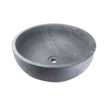 Imagem de Cuba Bojo Pedra de Sabão Pia Bancada Lavabo Lavatório 35cm