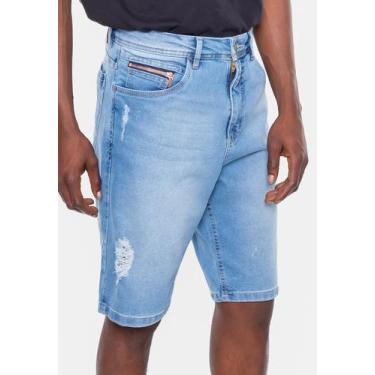 Imagem de Bermuda Onbongo Jeans Slim Azul