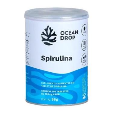 Imagem de Spirulina 240 Tablets 400 Mg - Ocean Drop