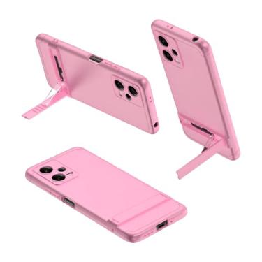 Imagem de Capa Capinha 360 Para Xiaomi Poco X5 5g Tela de 6.67 Case Fosca Anti Impacto (Toda rosa)