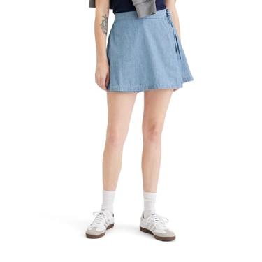 Imagem de Dockers Mini saia feminina cintura média, (Novo) Amapola, 30