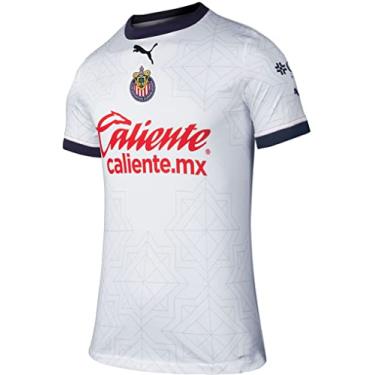 Imagem de Puma - Réplica de camisa feminina Chivas feminina 22-23, Cor PUMA Branco, Tamanho: GG