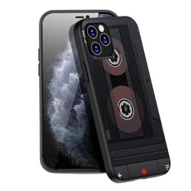 Imagem de Waillynice Capa de silicone macio Trend Vintage Tape Boombox para iPhone 15 Pro Max Plus (iPhone 15,4)