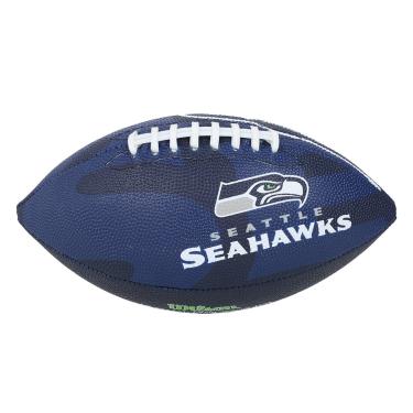 Imagem de Bola de Futebol Americano Wilson NFL Team Logo Jr. Seattle Seahawks-Unissex