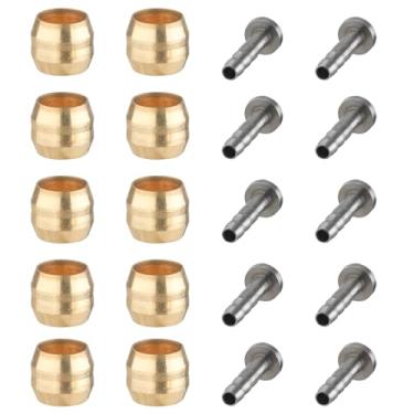 Imagem de KREMORV Kit de inserção de conexão e freio a disco oliva para mangueira de freio a disco hidráulico Shimano BH90