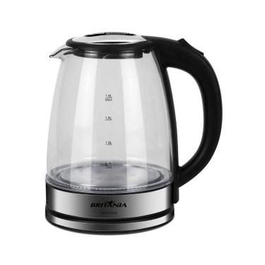 Imagem de Chaleira Elétrica Britânia Bch11 Glass 1,8 Litros Transparente 127v