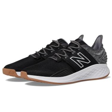 Imagem de New Balance Tênis de golfe feminino Fresh Foam Roav, Preto/Goma, 6.5