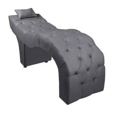 Imagem de Speciale Home - Maca Estofada para Clínica de Estética Facial com Capitonê Andressa Suede Speciale Home