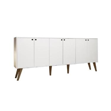 Imagem de Aparador Buffet Retro Para Sala De Estar 6 Portas Guatemala - Brienza 