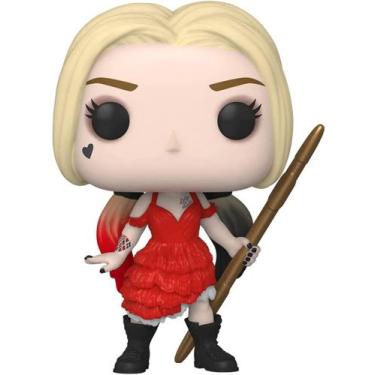 Imagem de Funko Pop Harley Quinn Arlequina 1111 Damaged Dress O Esquadrão Suicid