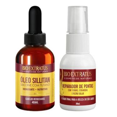 Imagem de Kit Tutano 1 Óleo Silitan 40ml 1 Reparador de pontas 30ml - BIOEXTRATU