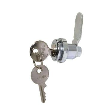 Imagem de Fechadura Lingueta 311 L1 Cromada Extração Simples Externa de 90 Graus