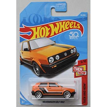 Imagem de Hot Wheels Carro Volkswagen Golf MK2 95/365 50TH Anniversary Card, Carro Colecionável, Crianças Unissex