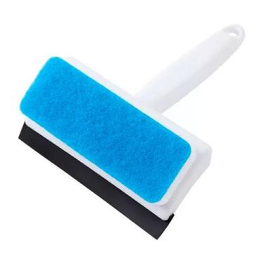 Imagem de Rodinho Plástico 2em1 Limpeza Multiuso Com Esponja - Max Clean