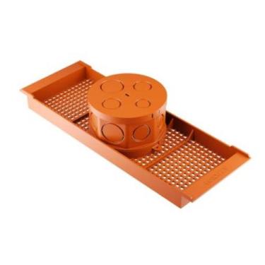 Imagem de Caixa de Luz Octogonal em PVC para Laje 30cm Laranja FORTLEV 14620301