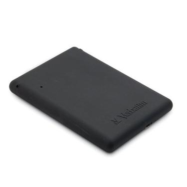 Imagem de Verbatim Titan XS Disco rígido externo portátil USB 2.0 de 500 GB com caixa de borracha robusta 97179 (preto)