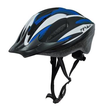 Imagem de Capacete Bike Poker Out Mold Windstorm 09058-pab, Cor: Preto/azul, Tamanho: P