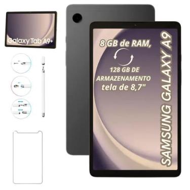 Imagem de Tablet Samsung Galaxy 4G A9 8.7" 128Gb 8Gb Ram Com Caneta Exclusiva e 