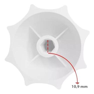Imagem de Cone Espremedor Industrial 1/2 Vitori/Lucre/Zerluz 10 Peças - H.R Repr