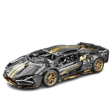 Imagem de Blocos de Construção, Modelo Carro Esportivo Variáveis, 1280 Peças Col