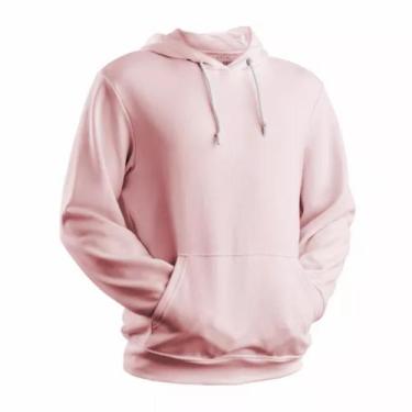 Imagem de Blusa Moletom Canguru Lisa Premium Slim Algodão Mácio do P ao G5 - Gen