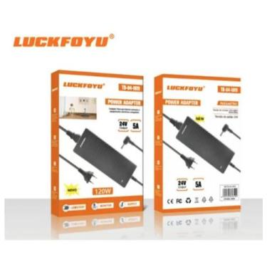 Imagem de Fonte Adaptador Dc 24V 1A/2A/3A/5A 84W Bivolt 100% Preto - NoBrand, 24