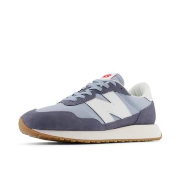 Imagem de New Balance Tênis masculino 237 V1, Cinza ártico claro/cinza ártico escuro/branco, 4