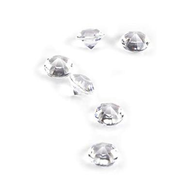 Imagem de Contas de Acrílico Transparente para Enchimento de Vaso, Decoração de Casamento, Acessórios de Ornamento Diy, Projetos Elegantes de Brilhantes para Mesas (10mm)