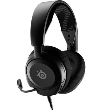 Imagem de Fone De Ouvido HaeadSet Gamer SteelSeries Nova 1, preto