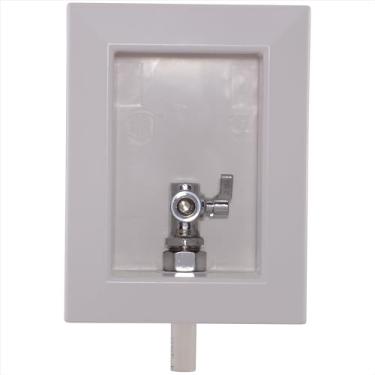 Imagem de Holdrite HR-AF-P-1 Aparelho não classificado para fogo/caixa de tomada para máquinas de gelo/dispensadores de água, máquinas de lavar louça, pias, banheiros, branco